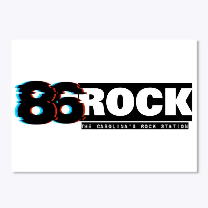 Official 86 Rock Red Logo Merch 