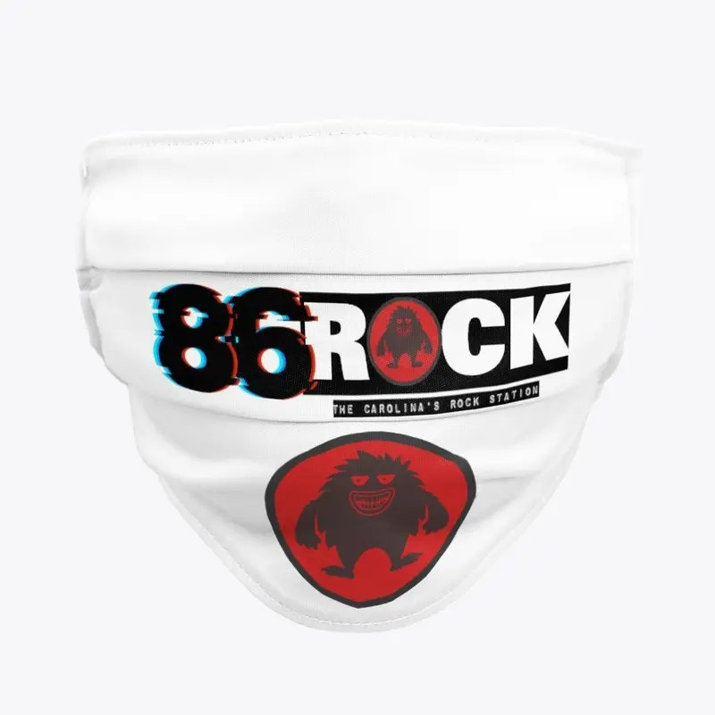 Official 86 Rock Red Logo Merch 